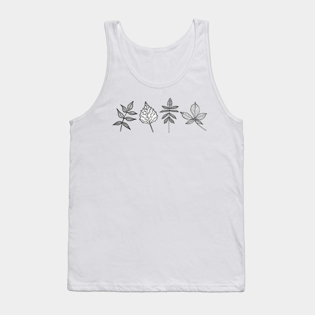 Bundle of leaves Tank Top by ckai